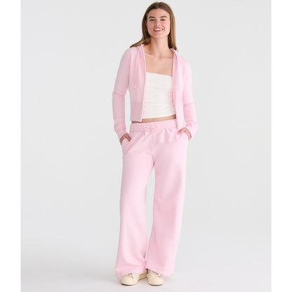 Cloud Soft Mid-Rise Wide Leg Sweatpants