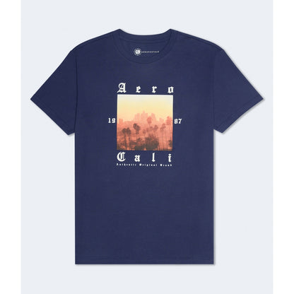 Aeropostale Mens' Cali 1987 Graphic Tee