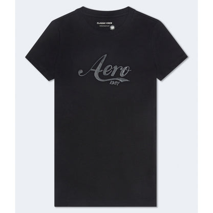 Aeropostale Womens' Sequin Logo Graphic Tee