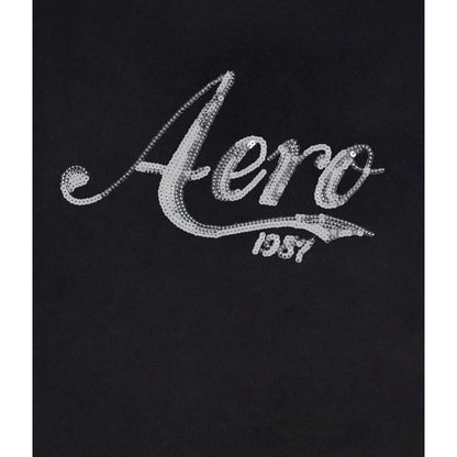 Aeropostale Womens' Sequin Logo Graphic Tee
