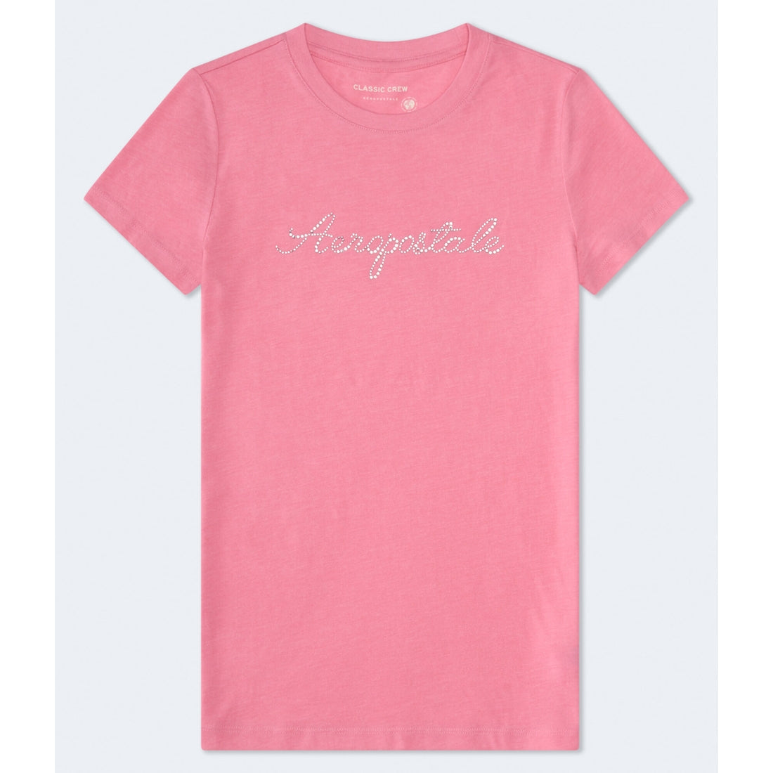 Aeropostale Womens' Rhinestone Aeropostale Graphic Tee