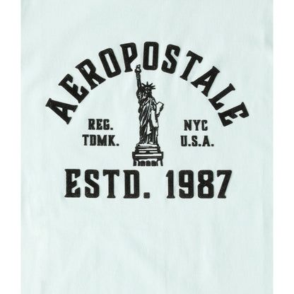 Aeropostale Liberty Flocked Graphic Tee