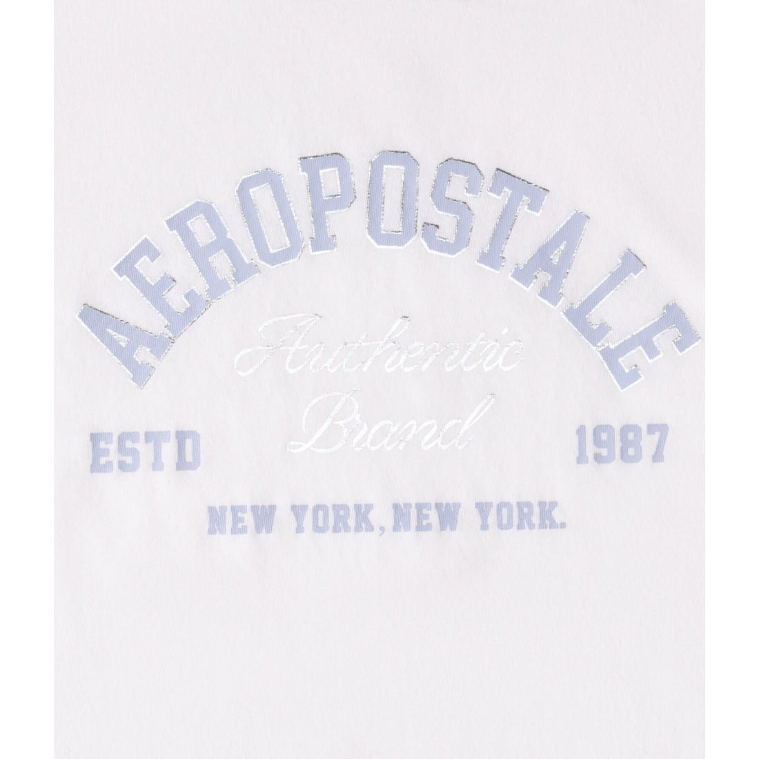 Aeropostale Arch Foil Graphic Tee