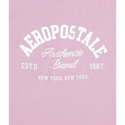 Aeropostale Arch Foil Graphic Tee