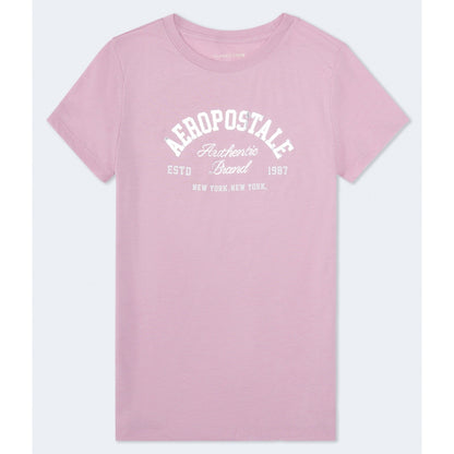 Aeropostale Arch Foil Graphic Tee
