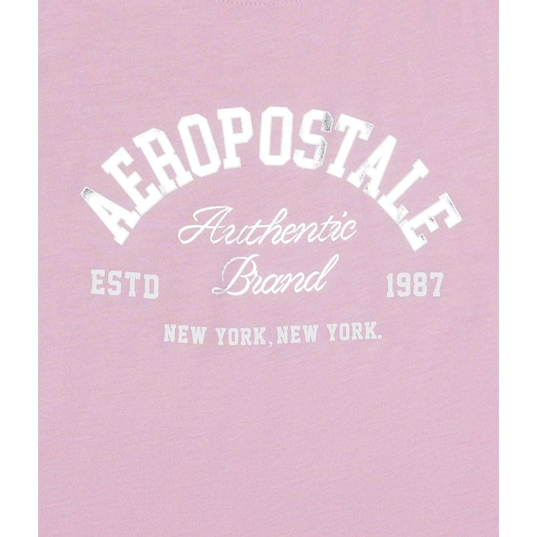 Aeropostale Arch Foil Graphic Tee