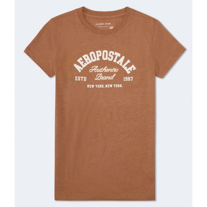 Aeropostale Arch Foil Graphic Tee