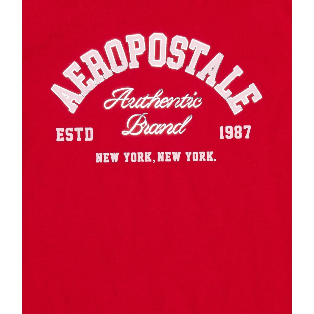 Aeropostale Arch Foil Graphic Tee