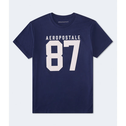 Aeropostale Large 87 Applique Graphic Tee