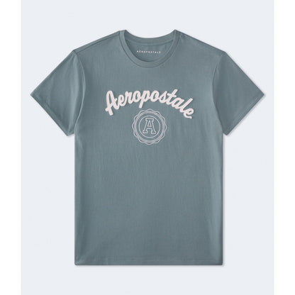 Aeropostale Crest Applique Graphic Tee