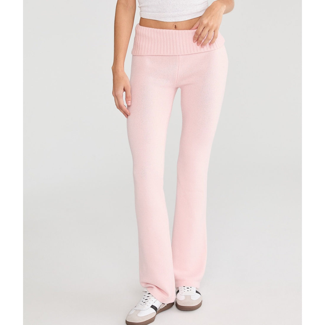 Aeropostale Womens' Cozy Sweater Flare Leg Pants