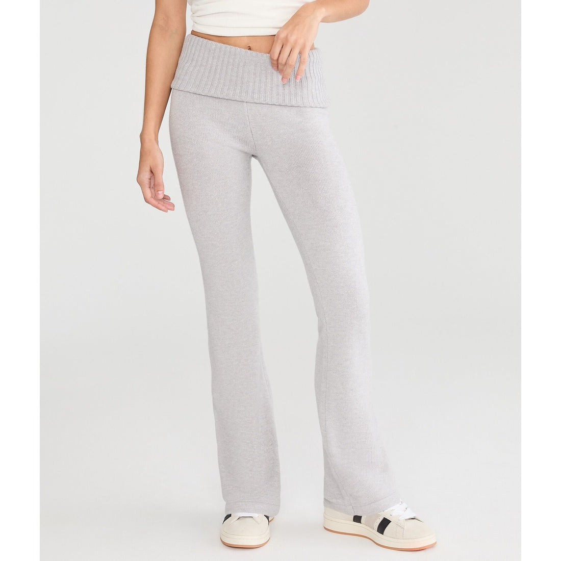 Aeropostale Womens' Cozy Sweater Flare Leg Pants