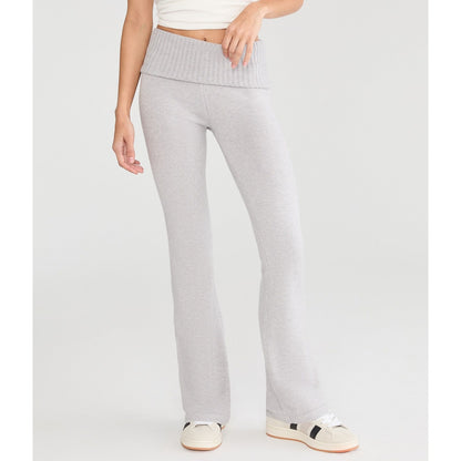 Aeropostale Womens' Cozy Sweater Flare Leg Pants