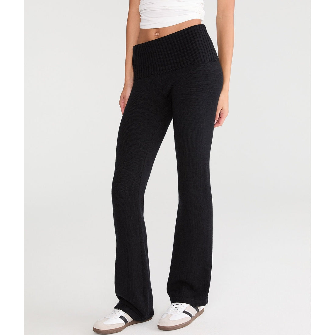 Aeropostale Womens' Cozy Sweater Flare Leg Pants