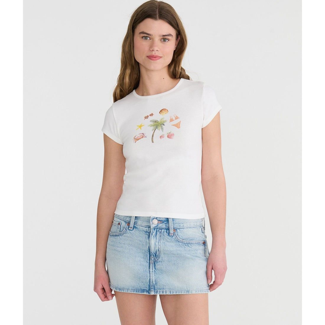 Seriously Soft Vacation Graphic Baby Tee