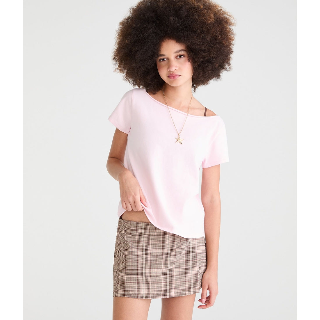 Seriously Soft Off-The-Shoulder Vintage Fit Tee