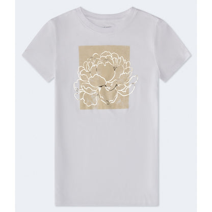 Floral Box Foil Graphic Tee