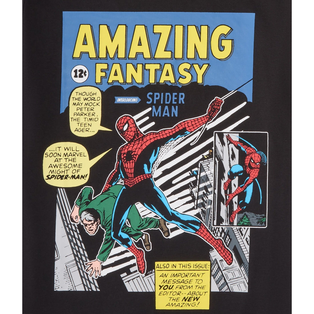 Spider-Man Amazing Fantasy Relaxed Graphic Tee