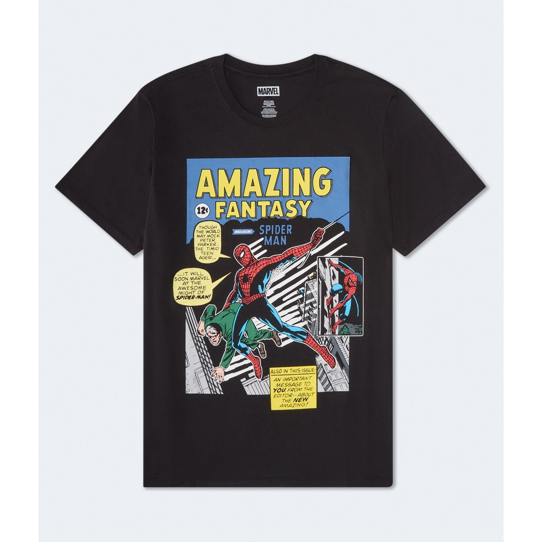 Spider-Man Amazing Fantasy Relaxed Graphic Tee