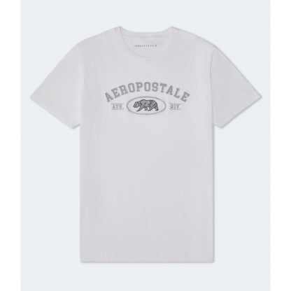 Aeropostale Cali Bear Applique Graphic Tee