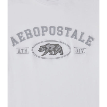 Aeropostale Cali Bear Applique Graphic Tee