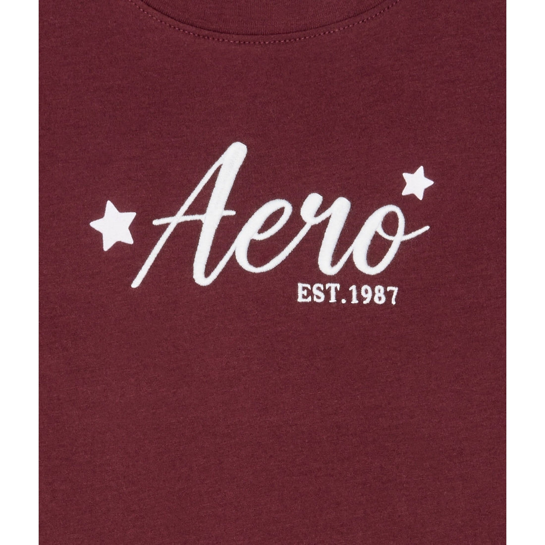 Aeropostale Womens' Script Star Graphic Tee