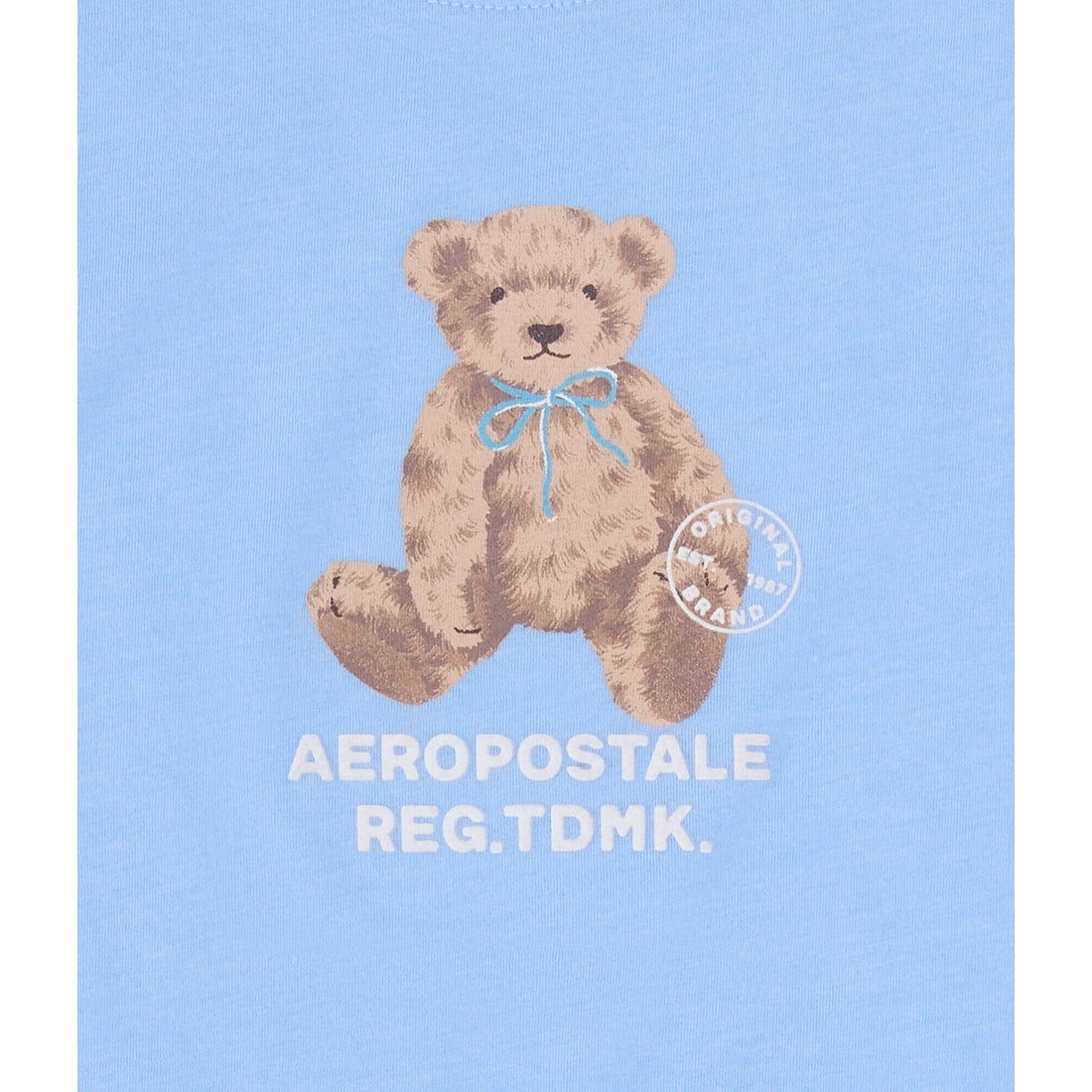 Teddy Bear Flocked Graphic Tee