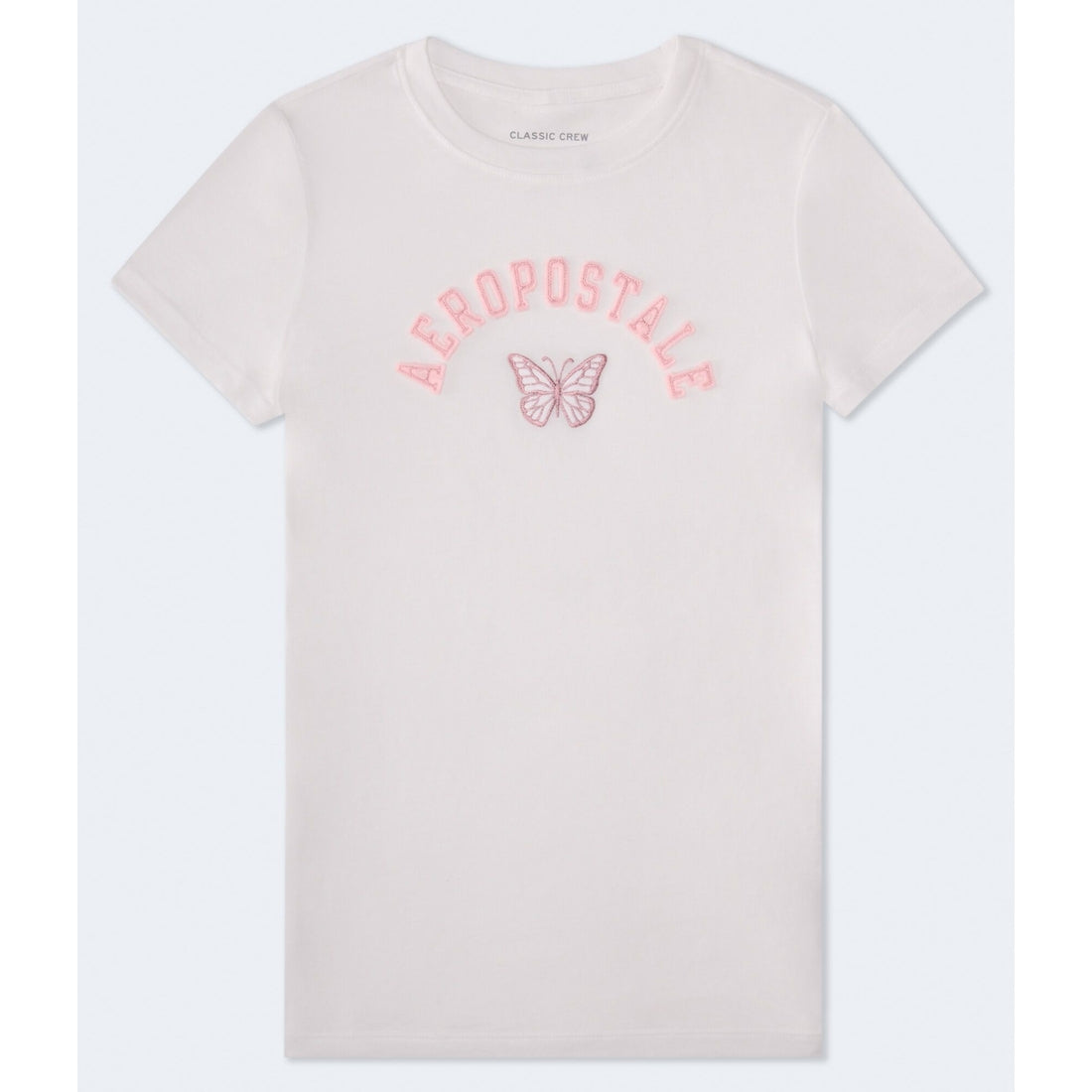Aeropostale Butterfly Applique Graphic Tee