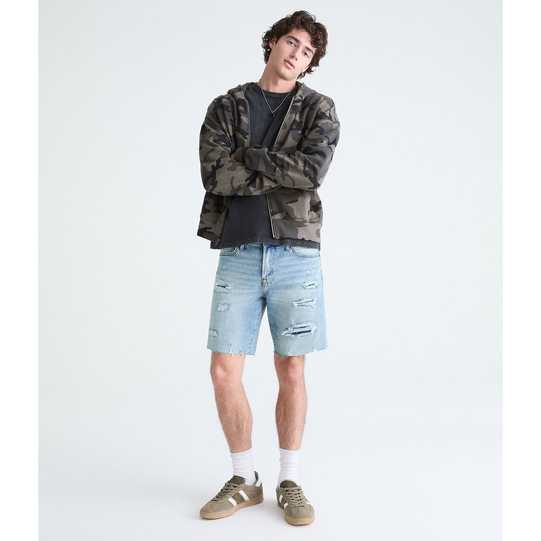 Premium Air Denim Shorts 9"