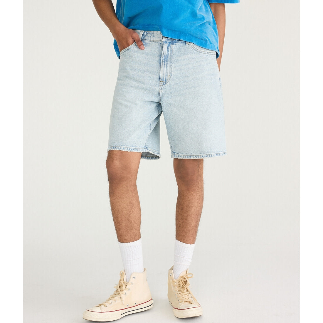 Baggy Denim Shorts 9"