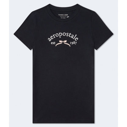 Aeropostale Bow Graphic Tee