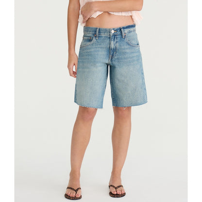 Low-Rise Baggy Denim Jorts