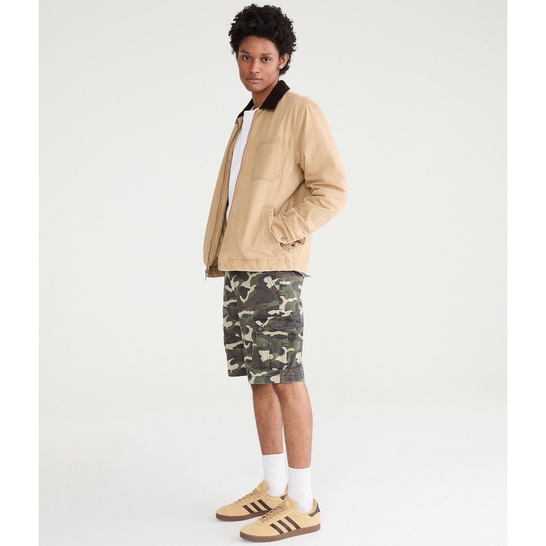 Camo Cargo Shorts 10"