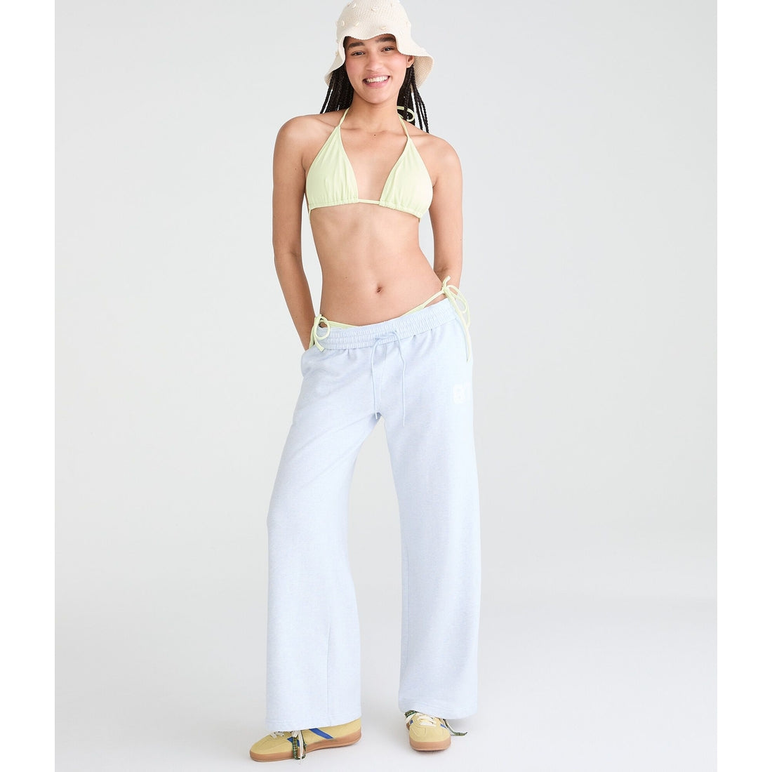 Cloud Soft 87 Mid-Rise Wide Leg Sweatpants