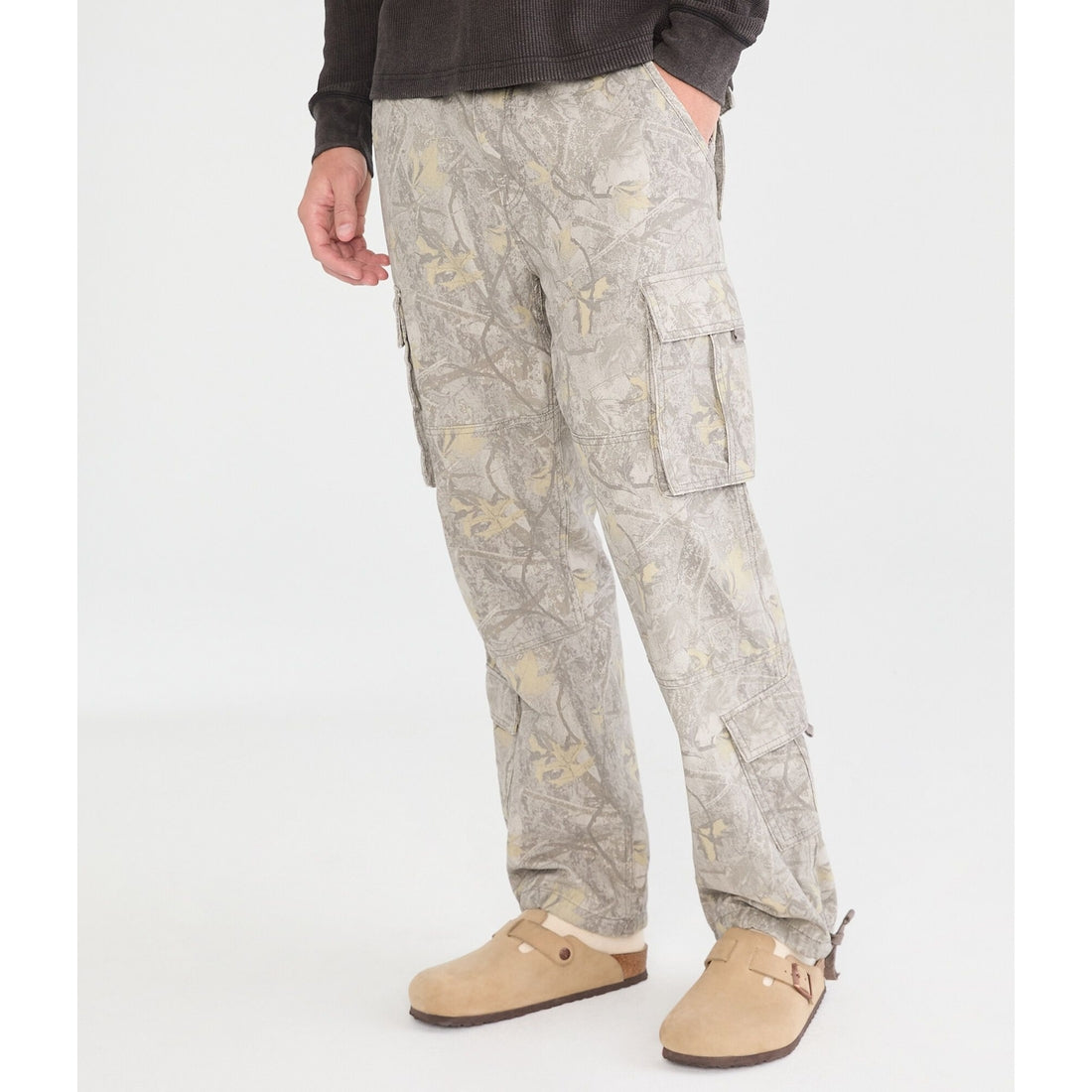 Forest Camo Baggy Cargo Pants