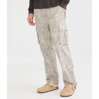Forest Camo Baggy Cargo Pants