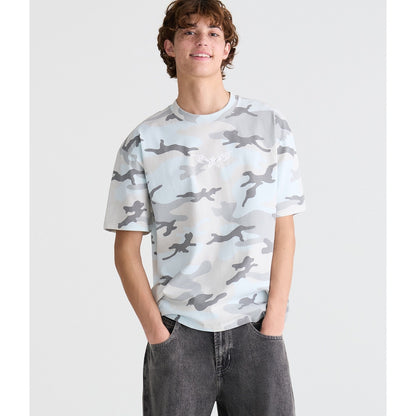Star Tattoo Camo Relaxed Graphic Tee