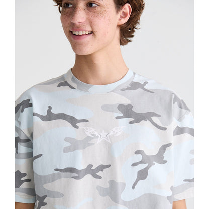 Star Tattoo Camo Relaxed Graphic Tee