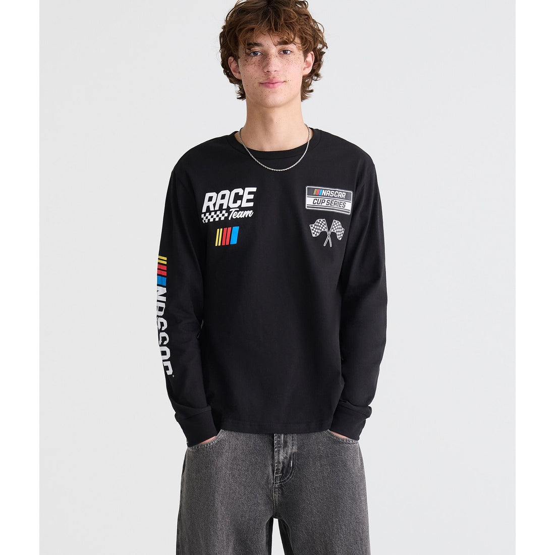 NASCAR Long Sleeve Cup Series Relaxed Graphic Tee