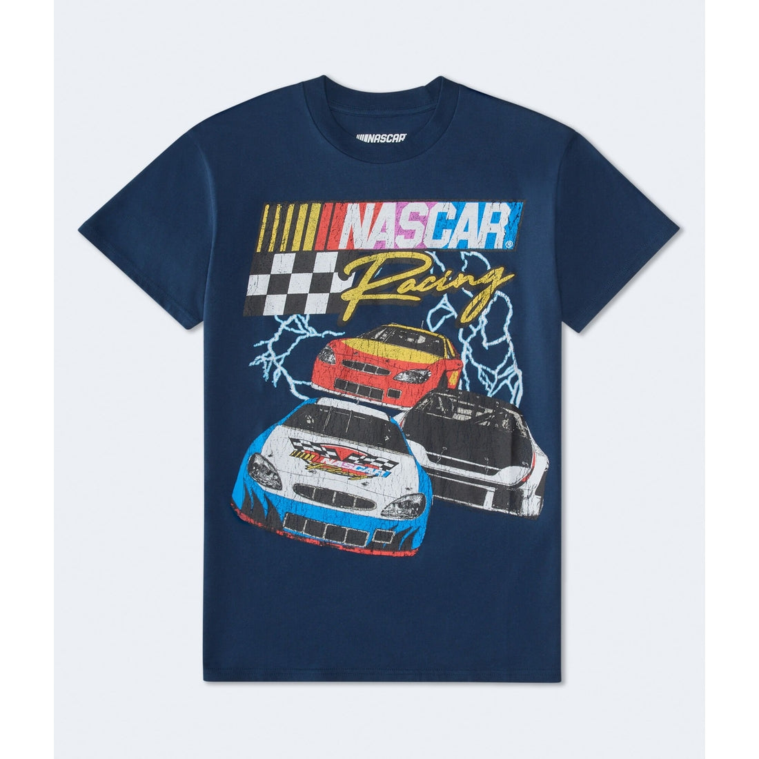 NASCAR Racing Lightning Relaxed Graphic Tee