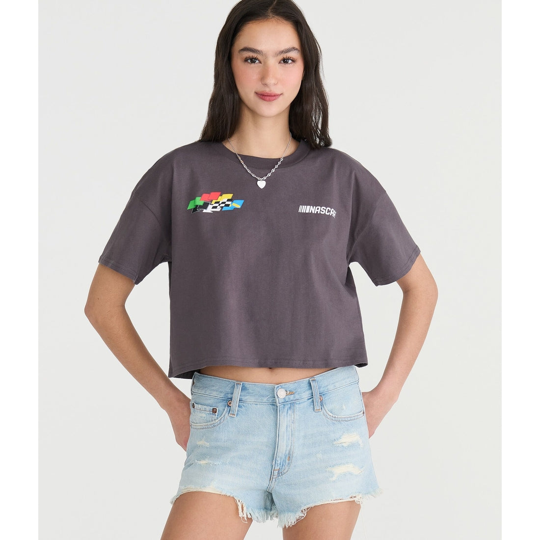 NASCAR Daytona 500® Cropped Boyfriend Graphic Tee