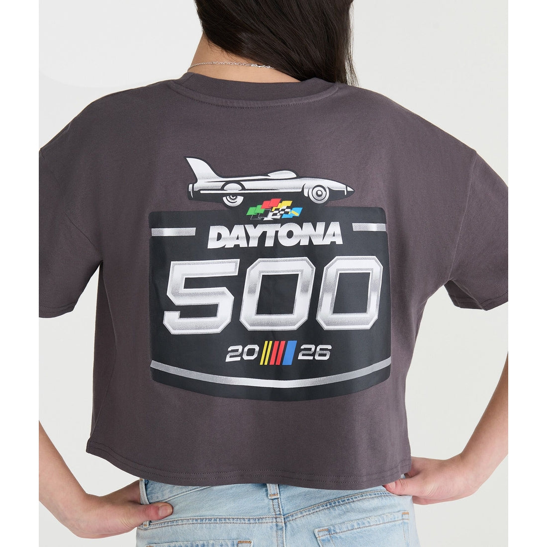 NASCAR Daytona 500® Cropped Boyfriend Graphic Tee