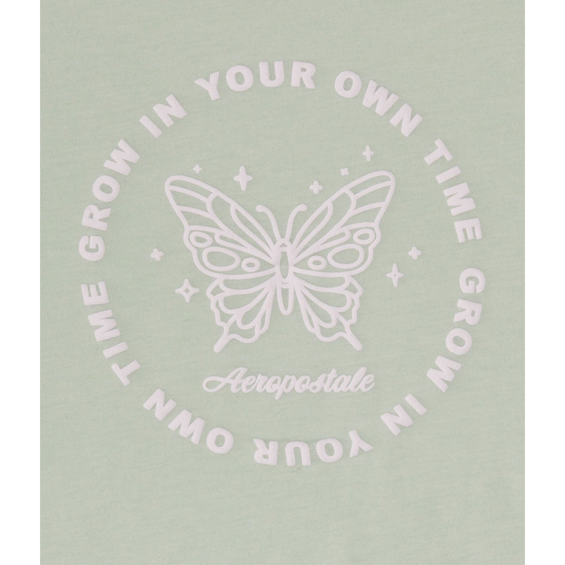 Aeropostale Circle Butterfly Graphic Tee