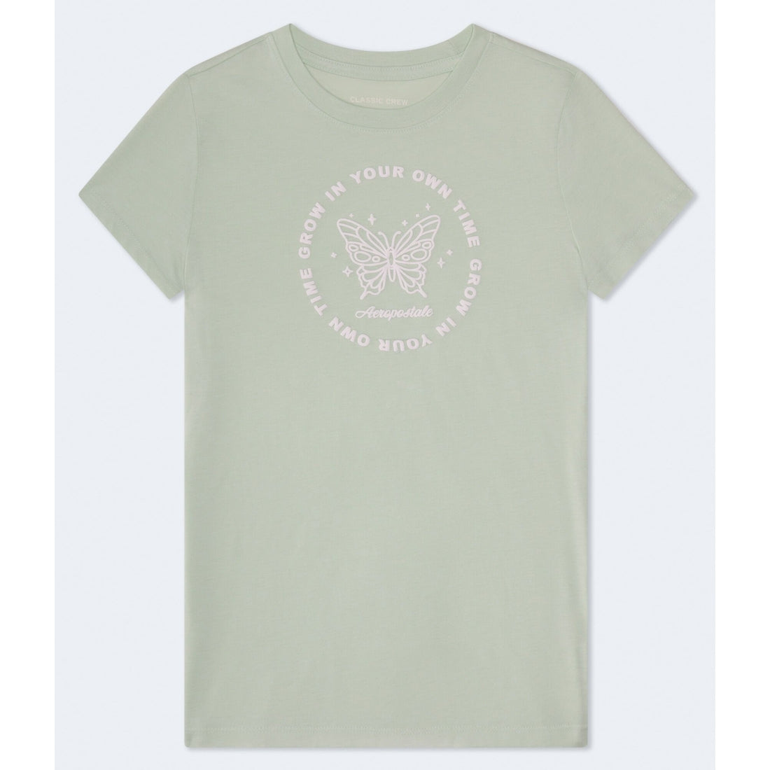 Aeropostale Circle Butterfly Graphic Tee