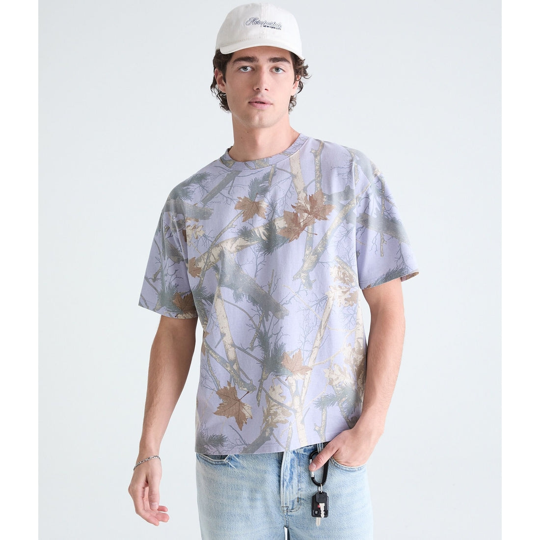 Forest Camo Heavyweight Crew Tee