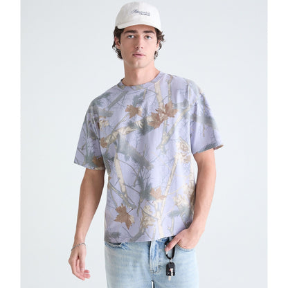 Forest Camo Heavyweight Crew Tee
