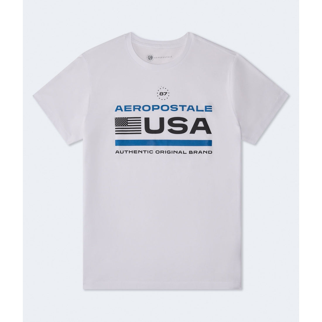 Aeropostale USA Flag Graphic Tee