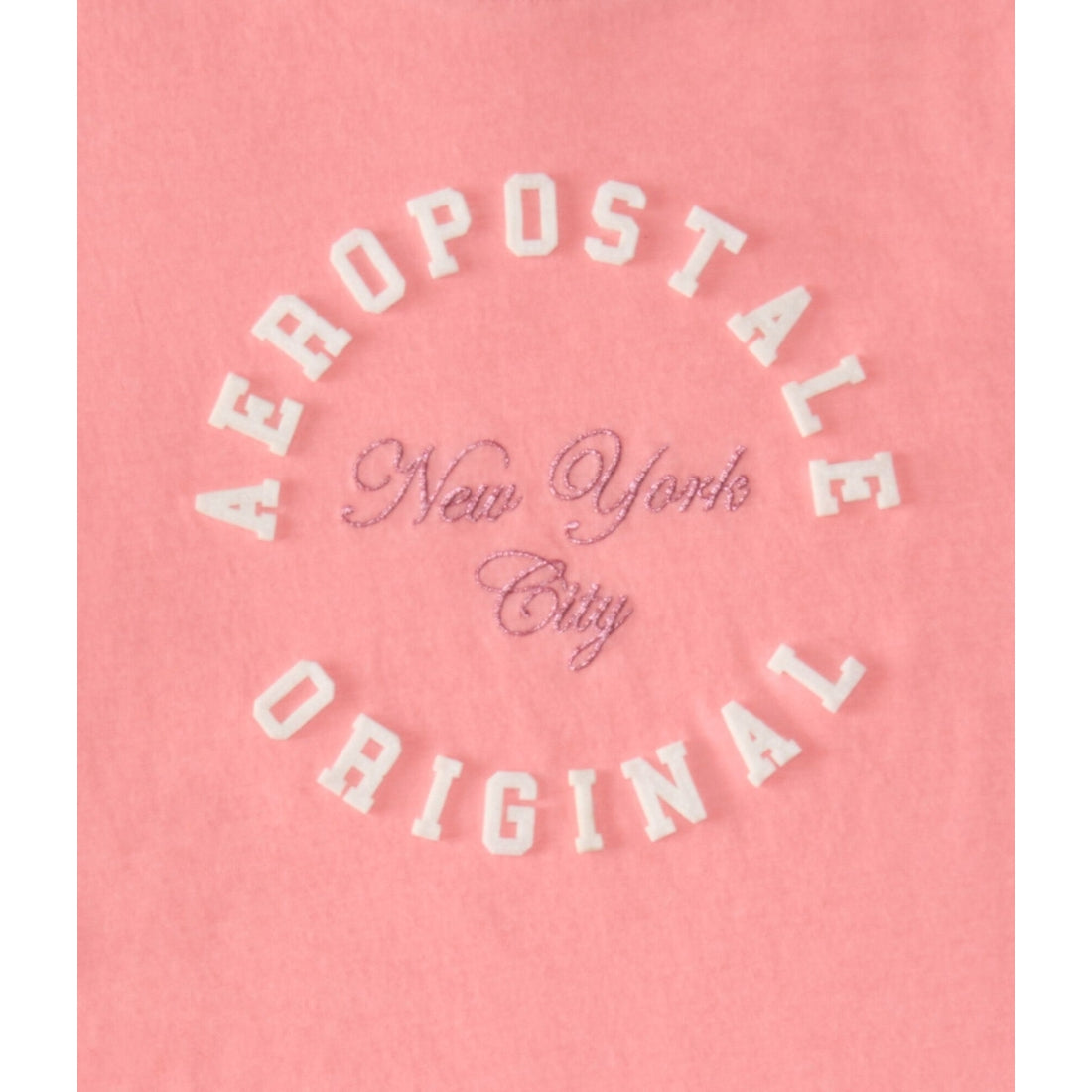 Aeropostale Circle Applique Graphic Tee