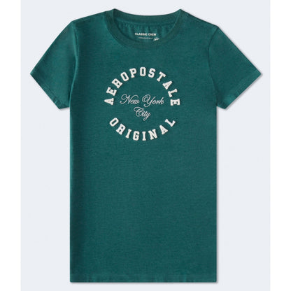 Aeropostale Circle Applique Graphic Tee