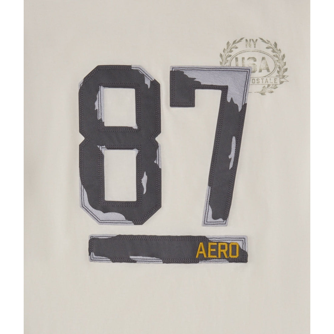 Oversized 87 Applique Graphic Tee